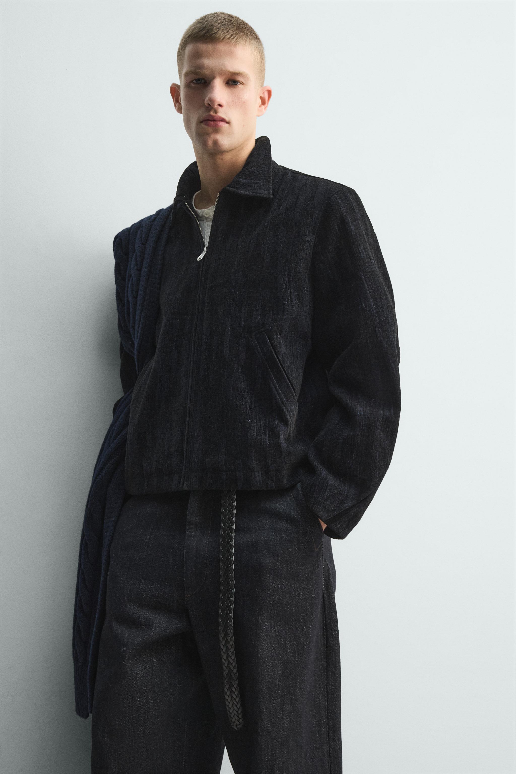 ABSTRACT JACQUARD JACKET